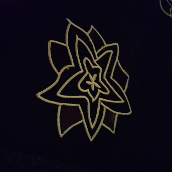 Grace Dane Lewis A line skirt cutout design size 10 black with white inner skirt - Picture 4 of 9